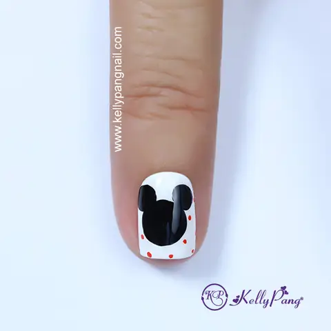 Cách Vẽ Chuột Mickey Nail