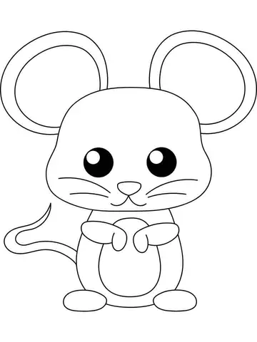 Cách Vẽ Chuột Moe
