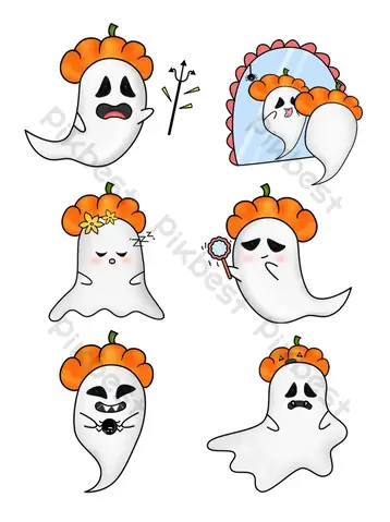 Cách Vẽ Con Ma Halloween