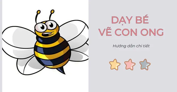 Cách Vẽ Con Ong