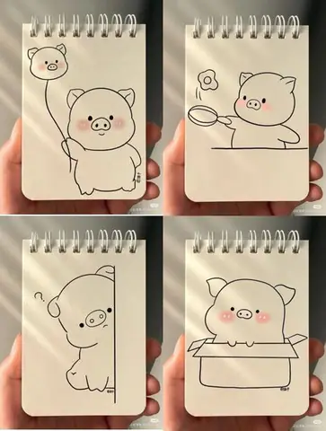 Cách Vẽ Con Vật Cute