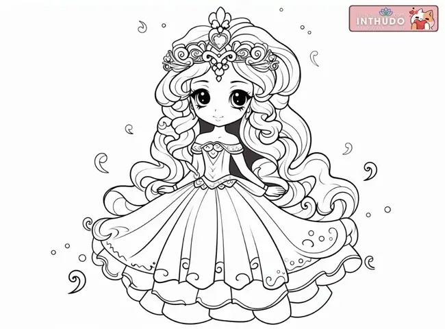 Cách Vẽ Công Chúa Chibi