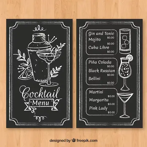 Cách Vẽ Cooktail Cách Vẽ Cooktail