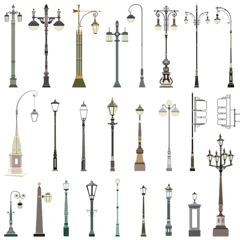 Cách Vẽ Cột Đèn Cách Vẽ Cột Đèn