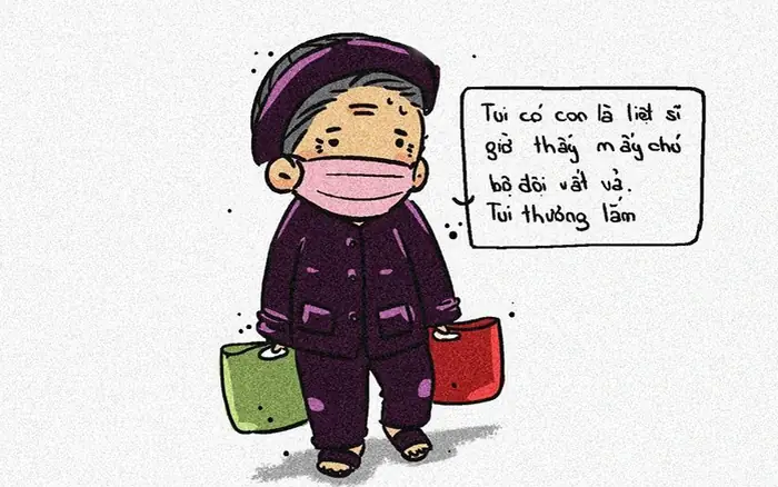 Cách Vẽ Cụ Già