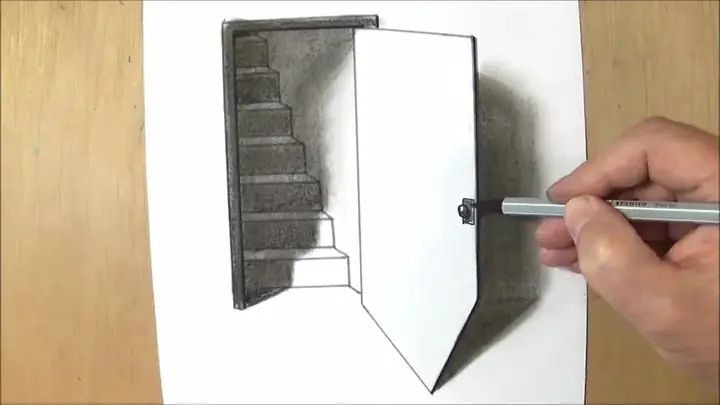 Cách Vẽ Cửa 3d