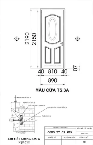 Cách Vẽ Cửa Gỗ