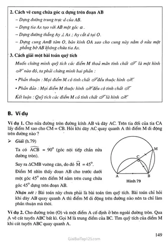 Cách Vẽ Cung Chứa Góc Cách Vẽ Cung Chứa Góc