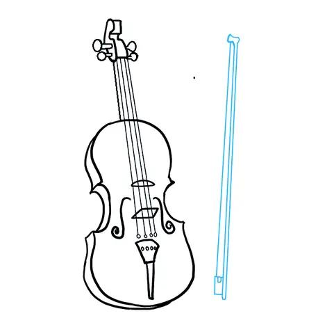 Cách Vẽ Đàn Violin Cách Vẽ Đàn Violin