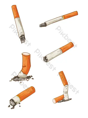 Cách Vẽ Điếu Thuốc