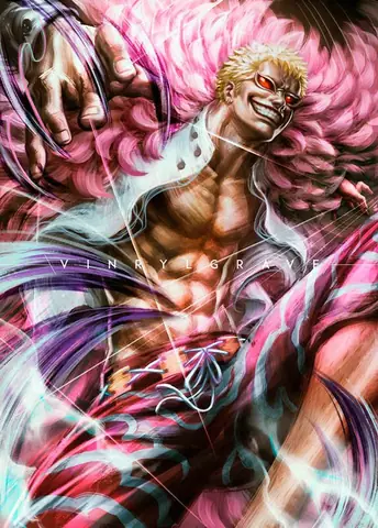 Cách Vẽ Doflamingo Cách Vẽ Doflamingo