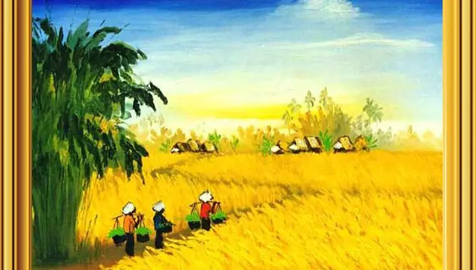 Cách Vẽ Đồng Lúa Cách Vẽ Đồng Lúa