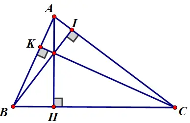 Cách Vẽ Đường Cao