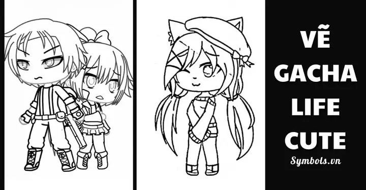 Cách Vẽ Gacha Life