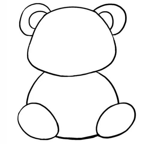 Cách Vẽ Gấu Teddy