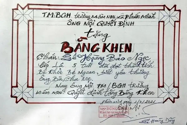 Cách Vẽ Giấy Khen