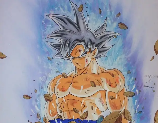 Cách Vẽ Goku Cấp 1