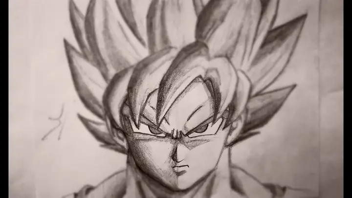 Cách Vẽ Goku Ssj2 Cách Vẽ Goku Ssj2