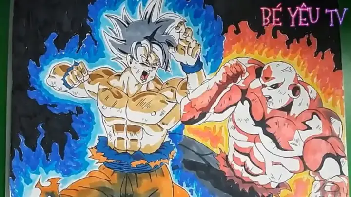 Cách Vẽ Goku Ssj6