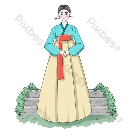 Cách Vẽ Hanbok