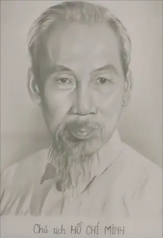Cách Vẽ Hình Bác Hồ