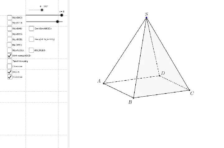 Cách Vẽ Hình Chóp