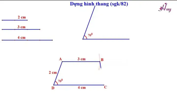 Cách Vẽ Hình Thang Cân Cách Vẽ Hình Thang Cân