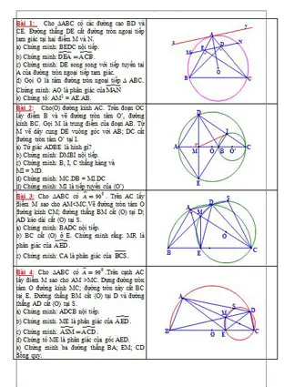 Cách Vẽ Hình Toán