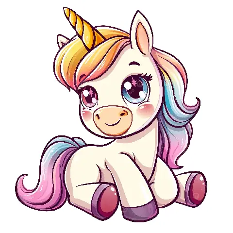 Cách Vẽ Hình Unicorn
