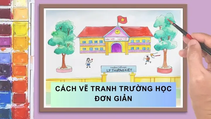 Cách Vẽ Học Viện
