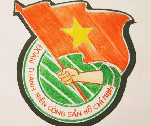 Cách Vẽ Huy Hiệu Đoàn