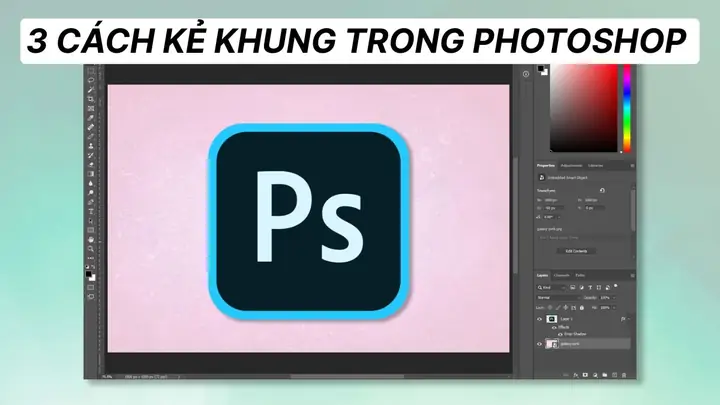 Cách Vẽ Khungtrong Photoshop Cách Vẽ Khungtrong Photoshop