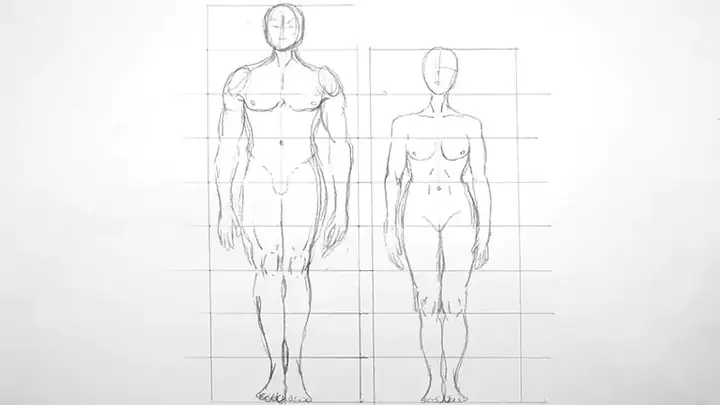 Cách Vẽ Khuôn Người
