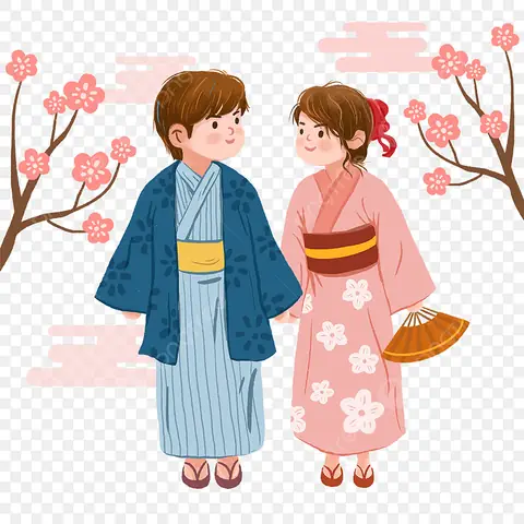 Cách Vẽ Kimono Nam