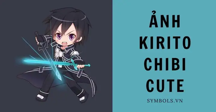 Cách Vẽ Kirito Chibi
