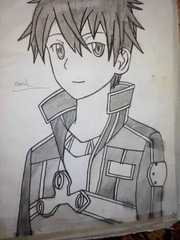 Cách Vẽ Kirito Cách Vẽ Kirito