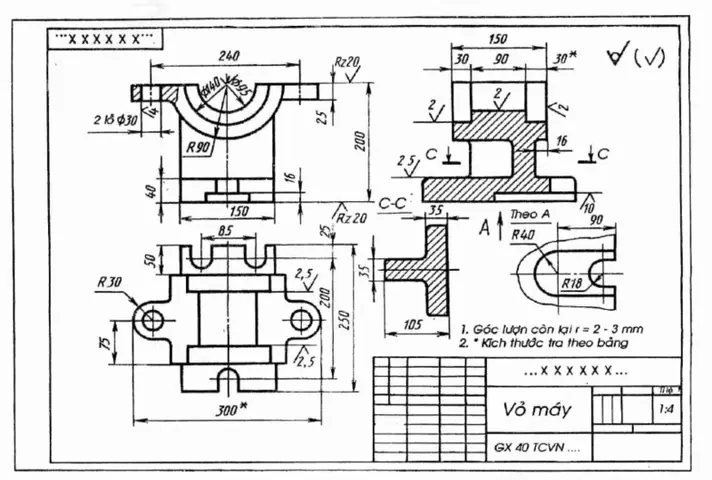 Cách Vẽ Kỹ Thuật Cách Vẽ Kỹ Thuật