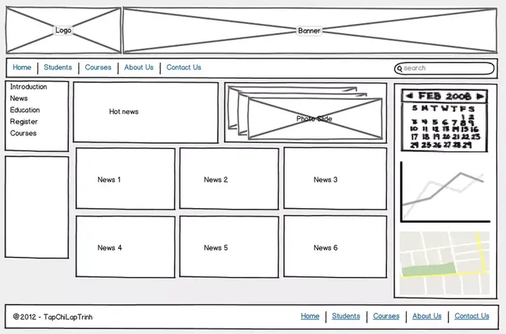 Cách Vẽ Layout Web