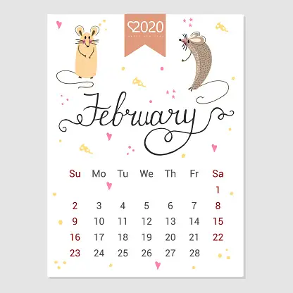 Cách Vẽ Lịch 2020