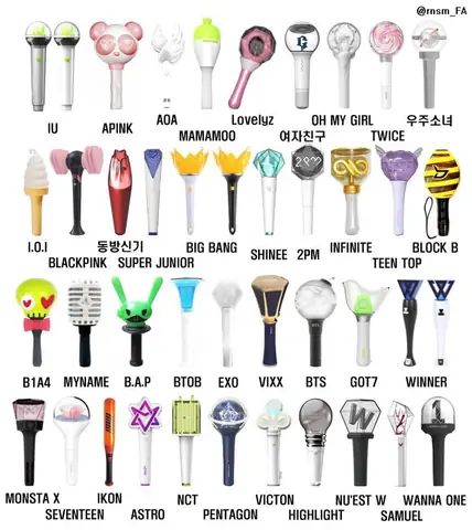 Cách Vẽ Lightstick Blackpink