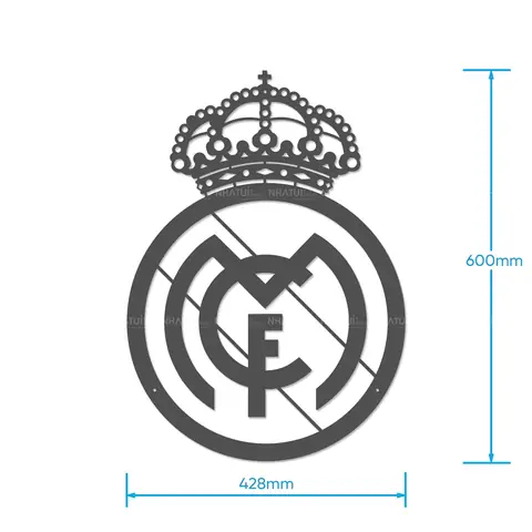 Cách Vẽ Logo Real Madrid