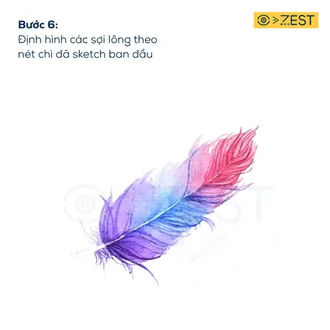 Cách Vẽ Lông Vũ