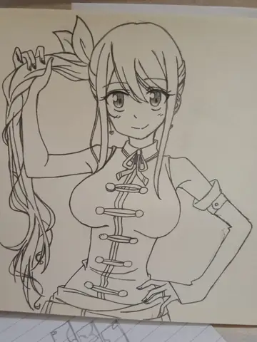 Cách Vẽ Lucy Heartfilia Cách Vẽ Lucy Heartfilia