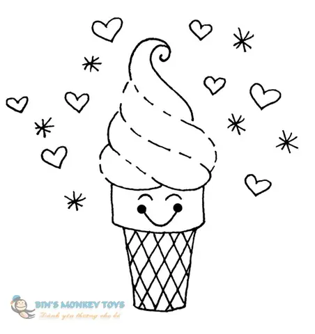 Cách Vẽ Ly Kem Cách Vẽ Ly Kem
