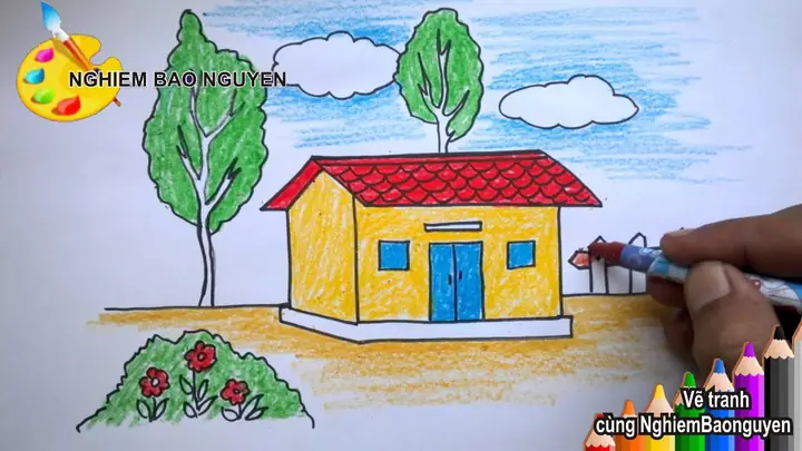Cách Vẽ Mái Nhà