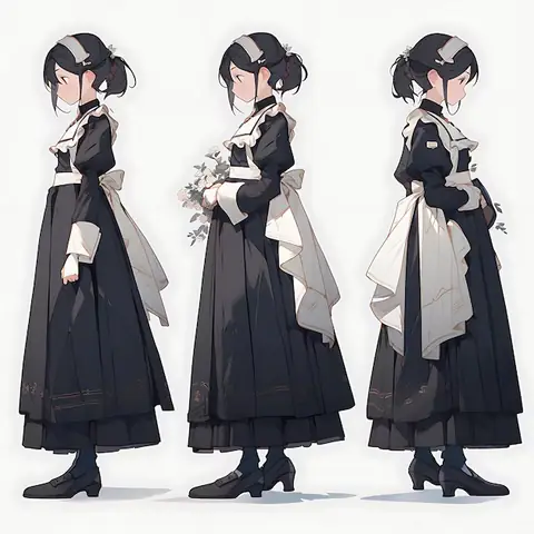 Cách Vẽ Maid Anime Cách Vẽ Maid Anime