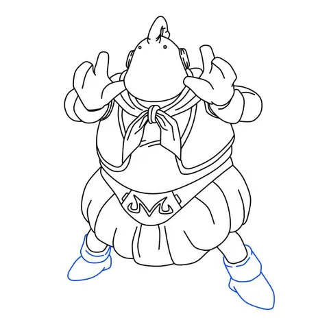 Cách Vẽ Majin Buu