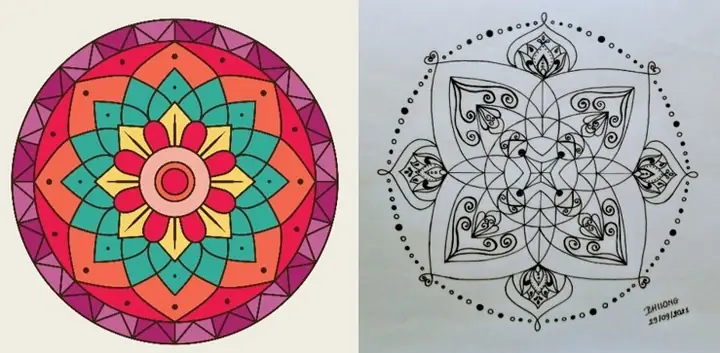 Cách Vẽ Mandala