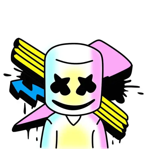 Cách Vẽ Marshmello Cách Vẽ Marshmello