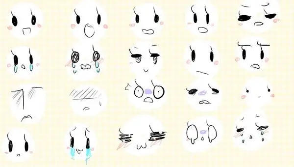 Cách Vẽ Mắt Chibi Nữ